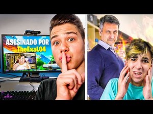 Le hago stream sniping a este Youtuber y me amenaza su padre... *mala idea*