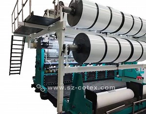 [Hot Item] Advanced Warp Knitting Machine for Spacer Fabric Production