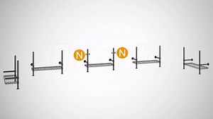 Timate L4 L Shape Garment Rack Heavy Duty Clothes Racks for Hanging Clothes, Expandable Industrial Pipe Clothing Rack Wall Mounted Closet Racks Wardrobe Closet Kit Corner Closet System, Black