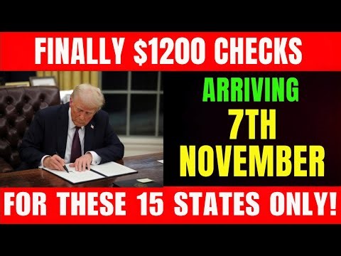 Stimulus Checks Finally Back | November 7th Could Change Everything