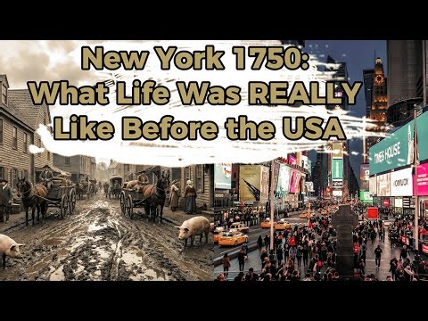 New York 1750: What Life Was REALLY Like Before the USA