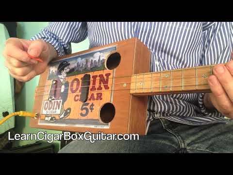 LearnCigarBoxGuitar.com archive. 3 string course #4