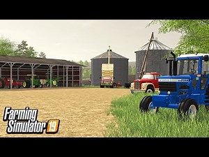 FARM EQUIPMENT TOUR | FARMING SIMULATOR 19 | OLD SCHOOL FARM