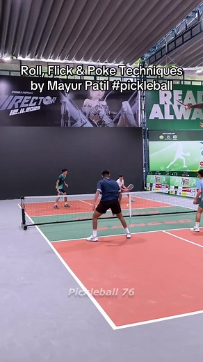 Mastering Roll, Flick & Poke Techniques in Pickleball