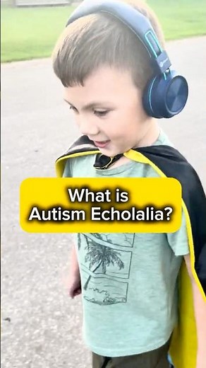 🗣️ Autism Echolalia Explained (and what NOT to do) #autism #echolalia