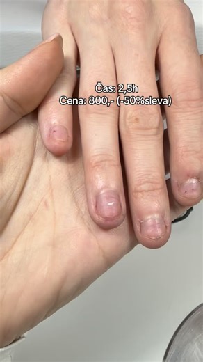 𝕃𝕖𝕟𝕜𝕒 𝕍𝕣𝕒𝕓𝕔𝕠𝕧𝕒 on Instagram: "Tutorial na tyto nehty- extrémně citlivé a přerostlé kůžičky a okousané nehty najdeš na mém HeroHero 🥰 #tutorialynehty #postupynanehty #modelaznehtu #gelovenehty #problematickenehty"