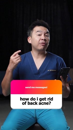 13K views · 20 reactions | Treating back acne Here are some additional tips for treating back acne: * Wash your back regularly with a gentle cleanser. * Avoid wearing tight-fitting clothing that traps sweat and bacteria. * Shower after sweating. * Don't scrub your back too hard, as this can irritate the skin. #backacne | Dr Lim Ing Kien | Facebook