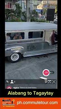 How to Commute from Alabang to Tagaytay