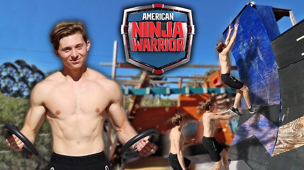 Skinny College Kid VS. DIY Ninja Warrior Course