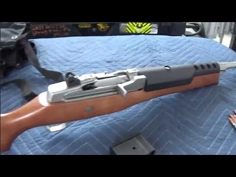 Ruger Mini 30 ramping the barrel