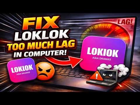 How to Download Loklok in computer and avoid LAG!! #loklok