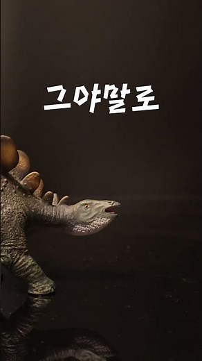 컬렉타 스테고사우루스 1:40 피규어 구경하기 #공룡 #공룡피규어