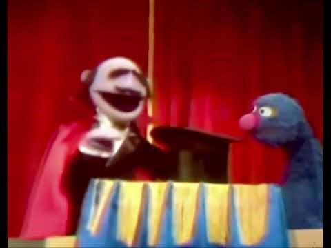Sesame Street- The Amazing Mumford performs his Rhyming Trick Assisted by Grover