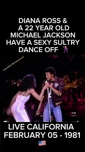 DIANA ROSS & MICHAEL JACKSON SEXY DANCE OFF 1981 🕺🇺🇸#michaeljackson#dianaross#king#moonwalk#dance