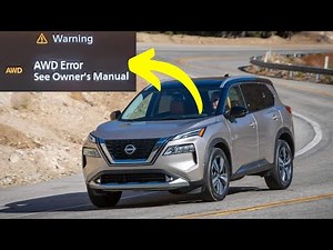 “AWD Error” warning in the Nissan Rogue