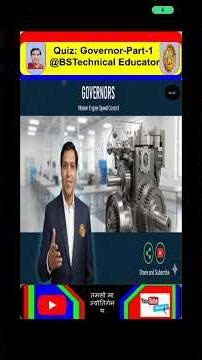 Governors MCQ: Can You Score 10/10? ‪@BSTechnicalEducator‬ #mcqquiz #governor #hsbte #shortsvideo