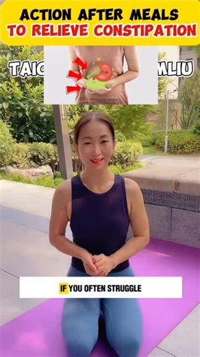 6.6K views · 1.1K reactions | One Simple Post-Meal Habit That Eliminates Chronic Constipation!  No pills, no detox—just do this one thing after meals daily to naturally improve digestion and say goodbye to constipation. #BeatConstipation #HealthyGut #DigestiveHealth #NaturalRemedies #WellnessTips | Taichi with Madam | Facebook