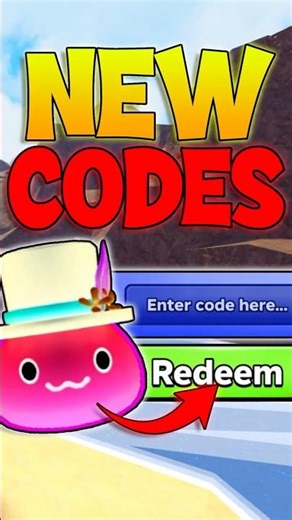 ALL WORKING SLIME RNG CODES! USE NOW! #slimerng #roblox #shorts