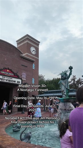Farewell to Muppet Vision 3D at Disney Hollywood Studios