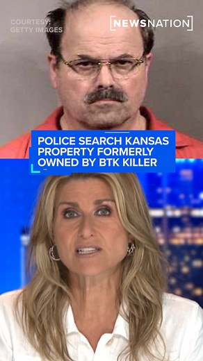 A Kansas property once owned by BTK killer Dennis Rader was searched by investigators looking into an unsolved murder from 1976. https://trib.al/xyEJis2 | NewsNation