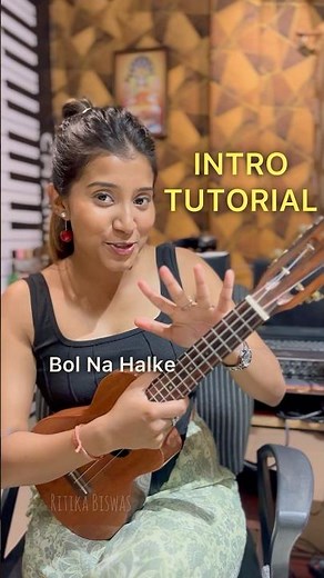 Bol Na Halke😍 INTRO Tutorial✅ #shorts #easy