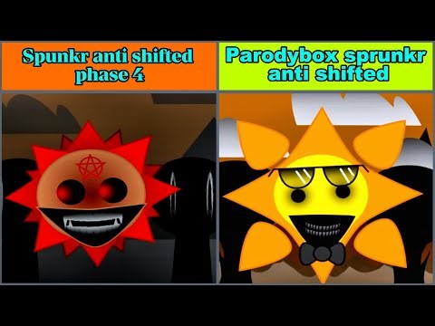Incredibox Sprunki All Characters Spunkr anti shifted phase 4 VS Parodybox sprunkr anti shifted