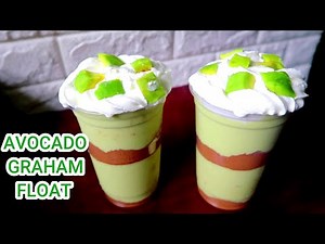 AVOCADO SHAKE l AVOCADO GRAHAM SHAKE RECIPE l AVOCADO RECIPE