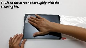 Watch Installation guide of 10th paper screen protector on Amazon Live