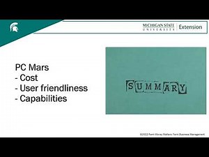 PC Mars Overview