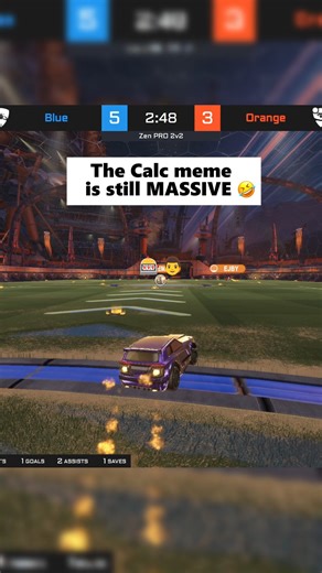 Eternal on Instagram: "The Calc Meme Has GOT TO GO 💀😭 #rl #fyp #rocketleague"