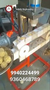 MURMURA LADDU ,RICE BALL MAKING MACHINE #infinityengineering #kitchenequipment