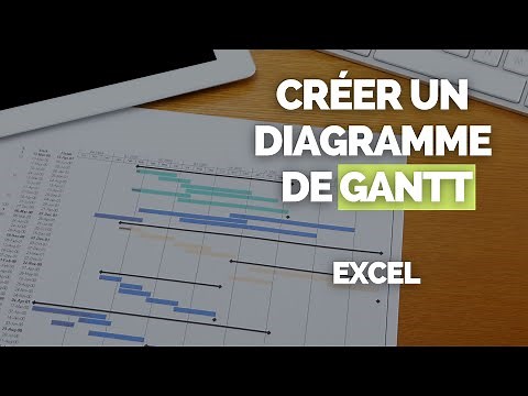 Créer un Diagramme de Gantt en 2 minutes Dans Excel ? 📊 [MODELE GRATUIT]