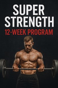 Super Strength Fitness Program | 12-week Gym Plan | PDF Printable & Google Sheets | Gain Muscle, Gain Strength, Lose Fat - Etsy UK