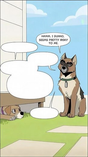 Pixie & Brutus – Helping a Scared Pup | Comic Dub #comics #webcomics #funny #comicdub #comedy