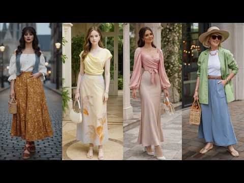New Maxi Skirt Outfit Ideas 2026 | Summer Fashion Trends