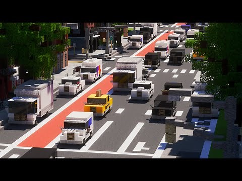 Build a Minecraft City - Vehicles 101