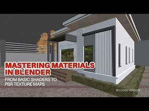 Complete Blender Texturing Tutorial: From Shader Maps to Realistic PBR Materials for Games & Design