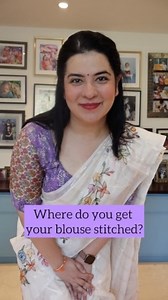 308K views · 2.3K reactions | Where you get your blouse stitched???...