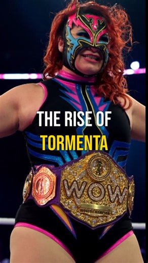 Tormenta went from humble beginnings to the top of the wrestling world! She made history as the first luchadora from Mexico chasing WOW gold…until an untimely injury stopped her in her tracks. But for this champion, the fight isn’t over ⚡️ #WOWSuperheroes #WomenOfWrestling #Tormenta #LuchaLibre #ProWrestling | WOW Superheroes