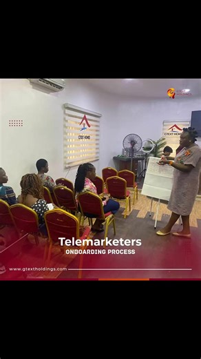Our Telemarketers Onboarding Process : Insightful & Impactful!  Wondering what sets our telemarketers up for success? Look no further! From tailored product insights to expert communication tips, The GED sales Manager Miss Amachi equips our team with skills to conquer challenges.  Confidence? It's a given!  #TrainingSuccess #Telemarketing #ExpertGuidance #OnboardingProcess #GtextHoldings | Gtext Holdings | Facebook