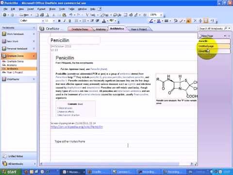 Using OneNote for Students - Saving & Organising Web Page Clippings