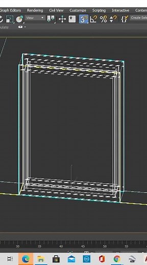 HOW TO DRAW A 3D HOUSE IN 3D MAX ?#shorts