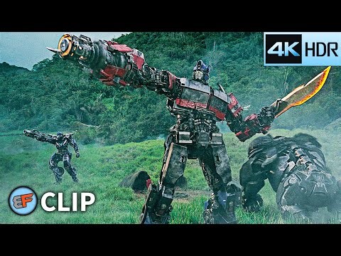 Airazor Kidnaps Elena Scene | Transformers Rise of the Beasts (2023) 4K HDR Movie Clip