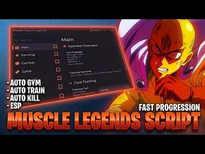 [🔥NEW] Muscle Legends Script — AUTO FARM | AUTO TRAIN | AUTO HATCH | AUTO GYM | NO KEY | 2026