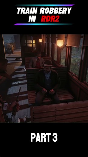 Red dead redemption 2 train robbery mission #gaming #games #gameplay #rdr2