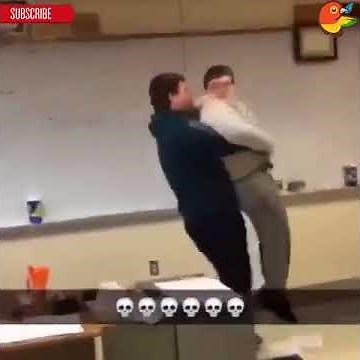 Kid Has Meltdown In Class, Starts Throwing Computers, Goes Into Next Classroom Throws Extinguisher