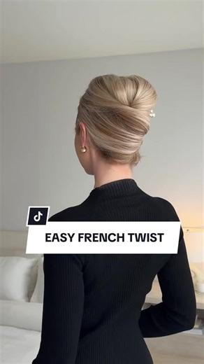 Chic and Easy French Twist Hair Tutorial