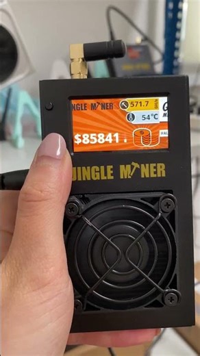 Turning a Tiny Bitcoin Miner into a Stable Setup with 3D Printing