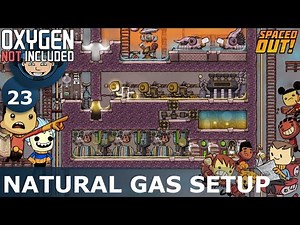 NATURAL GAS SETUP - Oxygen Not Included: Ep. #23 - SPACED OUT DLC