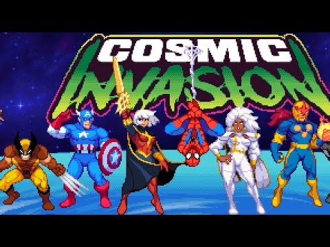 MARVEL Cosmic Invasion - DEMO Download - Longplay/Playthrough - 1CC